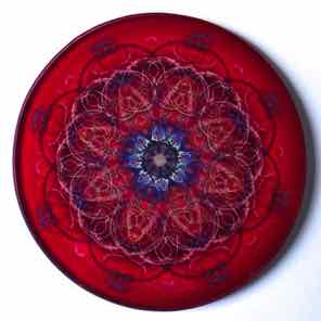 4 INCH
ROUND GLASS COASTER
RED 1 4 INCH
ROUND GLASS COASTER
RED 1